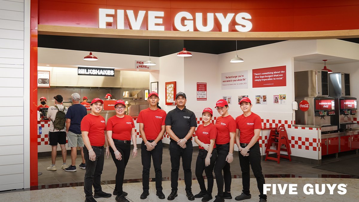 Join the Five Guys Team: Exciting Opportunities in a Fun Environment!
